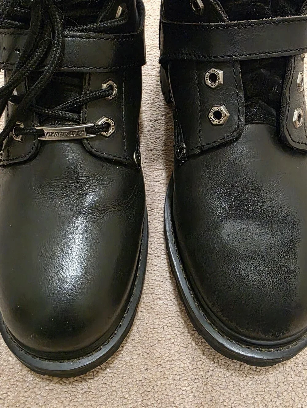 Harley Davidson Faded Glory Boots Size 8